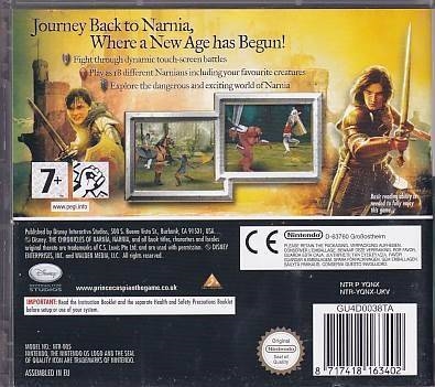 The Chronicles of Narnia Prince Caspian - Nintendo DS (A Grade) (Genbrug)